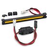 1:18th RC Car Roof Rack LED Light Bar for TRX4M Defender 1/18 RC Crawler Car Upgrades Parts