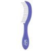 Wet Brush Thin Detangler Comb - Purple, Custom Care - All Hair Types - Ultra-Soft IntelliFlex Bristles Glide Through Tangles with Ease - Pain-Free Comb for Men, Women, Boys and Girls
