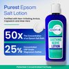 EPSOM-IT Soothing Nerve Lotion - Epsom Salt Magnesium Lotion, Topical Magnesium Cream with Capsaicin & Arnica for Sore Muscles, Restless Legs and Better Sleep, 8.0 oz.