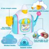 HACOCOLA Bubble Ice Cream Maker Bath Toy for Toddler Kids Age 3-8