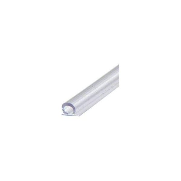 CRL Translucent Vinyl Bulb Seal 5/32" Gap - 95 in Long