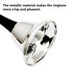 Hand Bell, 1 Pack Silver Call Bell with Handle, Call for Pets, Patient Hand Bell, Child Bell, Wedding Bell, Dinner Bell