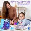 ROHSCE 3D String Art Kit for Kids, DIY Light Up String Art Lantern Kit Heart Arts and Crafts for Girls, Christmas Brithday Present for Girls 8-10, Gifts for Girls and Boys, Toys for 7 Year+ Old Girls