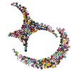 1800Pcs Hot Fix Glass Flatback Rhinestones HotFix Round Crystal Gems 5MM (12 Mixed Colors, 5mm SS20)
