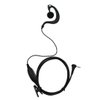GoodQbuy Two Way Radio G Shape Clip-Ear Headset Earpiece with PTT is Compatible with Motorola MH230R MS350R MT350R (Pack of 5)