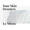 Le Mieux Pomegranate Massage Cream - Aromatic Moisturizing Neck & Face Massage Cream with Algae, Hyaluronic Acid & Botanical Oils, No Parabens or Sulfates (2 oz / 60 ml)