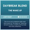 Caribou Coffee, Light Roast Ground Coffee - Daybreak Morning Blend 20 Ounce Bag - Packaging May Vary