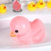 Jumbo Rubber Duck Bath Toy - Giant Ducks Big Duckie Baby Shower Birthday Party Favors 8-Inches (Pink)