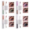 Joyeee Liquid Eyeshadow, 8 Colours Liquid Glitter Eyeshadow Make Up Set Waterproof Long Lasting Quick Drying Eye Shadow Eye Makeup Kit for Birthday Halloween Xmas Party Wedding Festival