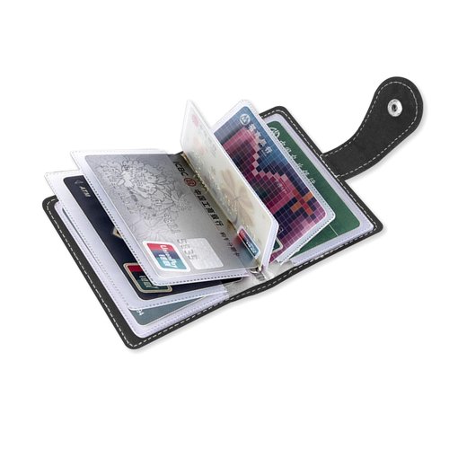 PRIVILLA 2 Pcs Credit Card Holder and Credit Card Wallet， Sd Card Holder Each Has 26 Card Slots for Organizers, 2022 New Credit Card Holders for Men and Women (Green+Pink)