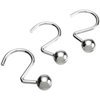 Popular Bath Metal Ball Shower Curtain Hooks, Set of 12