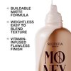 SELESTIA BEAUTY Matte Foundation Money - Long-Lasting Makeup Foundation with Flawless & Buildable Coverage - Liquid Foundation for All Skin Types (Ivory)
