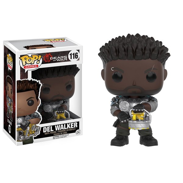 Funko POP Games: Gears of War - Del (Armored) Action Figure