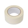 Lichamp Wide Masking Tape 2 inches, 1pc General Purpose Beige Masking Tape White Masking Paper, 1.95 inches x 55 Yards