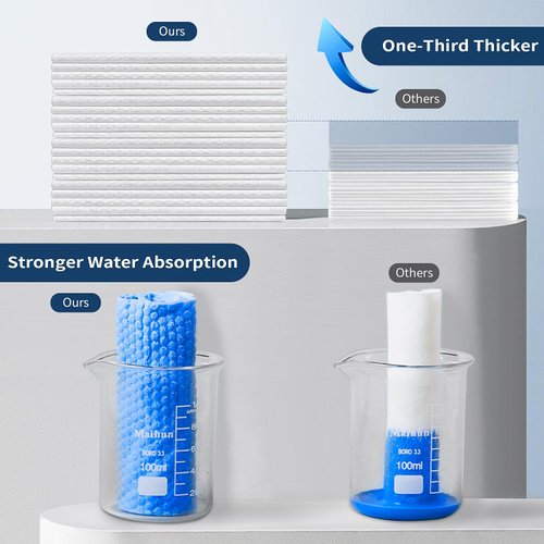 Daxstar Disposable Face Towel 100pcs,Makeup Remover Wipes Face Towels for Washing Face Facial Towelettes Paper Towels for Skin care