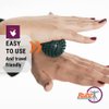 Due North Industrial Rubz Foot, Hand & Back Massage Ball, Relief from Plantar Fasciitis, Green