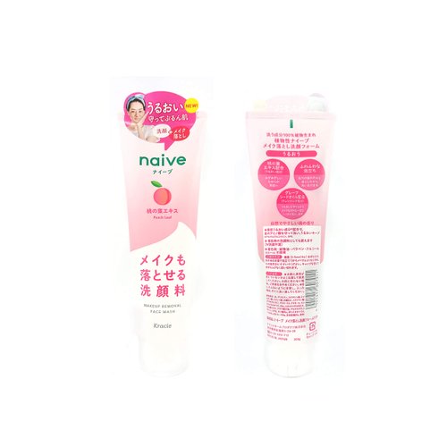 Naive Kracie Makeup Cleansing Foam Peach, 200g