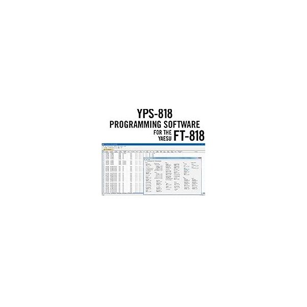 RT Systems YPS-818 Programming Software and USB-62 Cable for The Yaesu FT-818