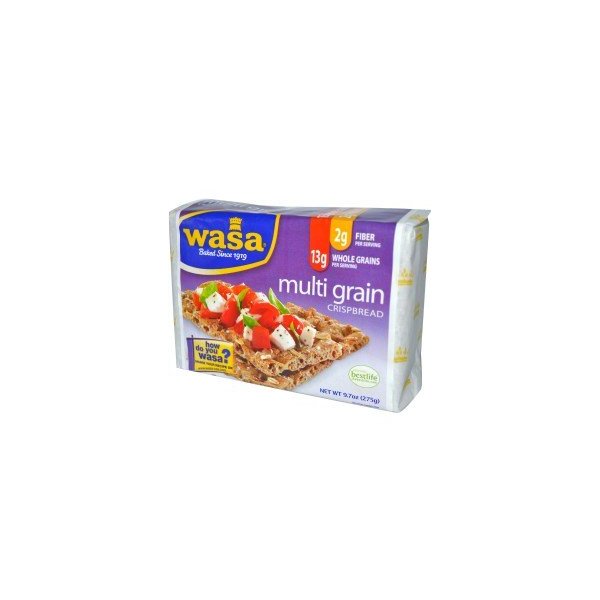 Wasa Flatbread, Crispbread, Multi Grain, 9.7 oz (275 g)(pack of 3)