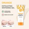 Orange Exfoliating Gel, orange exfoliating gel scrub,Deep Cleansing Moisturizing Facial Exfoliator, Size 50ml, 1.7 Fl Oz (Pack Of 3)