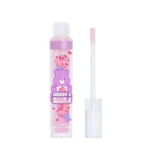 wet n wild Care Bears High-Shine Shimmer Lip Gloss, Lightweight Tinted Gloss with Mirror-Like Finish, Non-Sticky Formula, Cruelty-Free & Vegan - Sing Out Loud