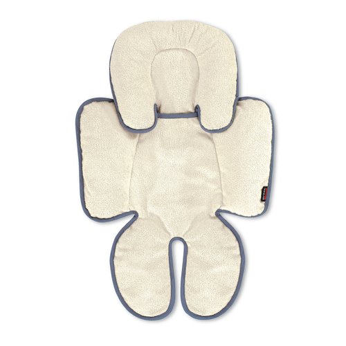 Britax Adjustable Head and Body Support Pillow for Car Seats and Strollers | Crash Tested + Reversible Fleece and Moisture Wicking Fabric + Machine Washable