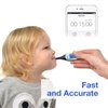 Easy@Home Digital Medical Baby Fever Oral Thermometer, Rectal or Axillary Underarm Body Temperature Measurement with Backlit LCD Display, Waterproof Flexible tip,Test Completion & Fever Alarm-EMT-026