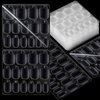 Teenitor 600pcs Press on Nail Adhesive Tabs, 15 Sizes of Nail Stickers for Press ons, Press on Nails Glue Stickers Press on Nail Sticky Tabs