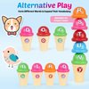 Torlam Alphabet Learning Ice Cream Toy Play Set, Toddler Learning Toy ABC Letter Recognition Matching 26 Letters Games, Kindergarten Preschool Classroom Must Haves Kids Learning Activities, 52 Pieces