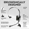 INNOTALK Telephone Headset Headphone for Cisco 8811 8841 8851 8861 8865 8941 8945 8961 and More - Call Center Noise Cancel Mic Office Desk Phone Headset