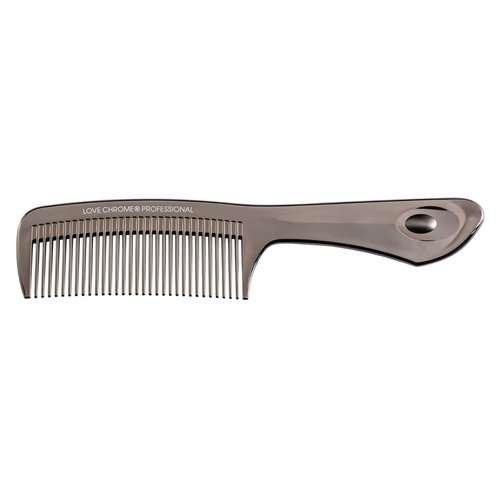 LOVE CHROME PROFESSIONAL B3 TETSUKI DEEP BLACK/Japanese artisan hair comb