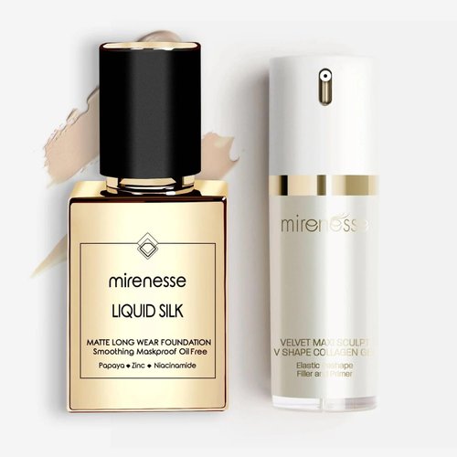 Liquid Silk Matte Foundation + Velvet Maxi Sculpt 2pce Kit SPF25