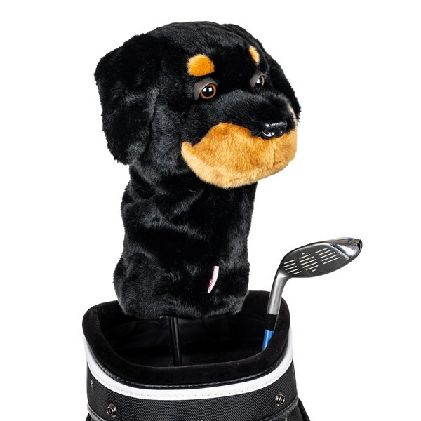 Daphne’s Rottweiller Driver Headcover | Premium Driver Headcovers | Funny Golf Club Covers | Stylish Protection for Your Clubs | Men's Golf Gear | Driver Headcover for Men and Women