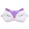 Fox Eye Mask Plush Fox Cloud Sheep Dream Eye Cover Sleeping Mask Eye Band Shade Blindfold Goggles Relax Travel Eye Patch