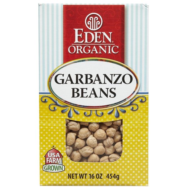 Eden Organic Garbanzo Beans, No Salt Added, 16 oz