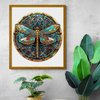 Wooden Puzzles for Adults, 300 Pieces Adult Puzzles, Vintage Dragonfly Puzzles Gifts for Puzzle Lover, Wooden Puzzle Games (L-13.3 * 13.1in)