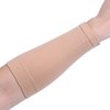 20LY 1 Pair Forearm Compression Sleeve Tattoo Cover Up Sleeves for Women Men Tattoo Aftercare Supplies (M, Beige)