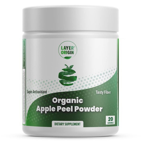 Layer Origin Organic Apple Peel Powder Boost Akkermansia and Bifidobacteria