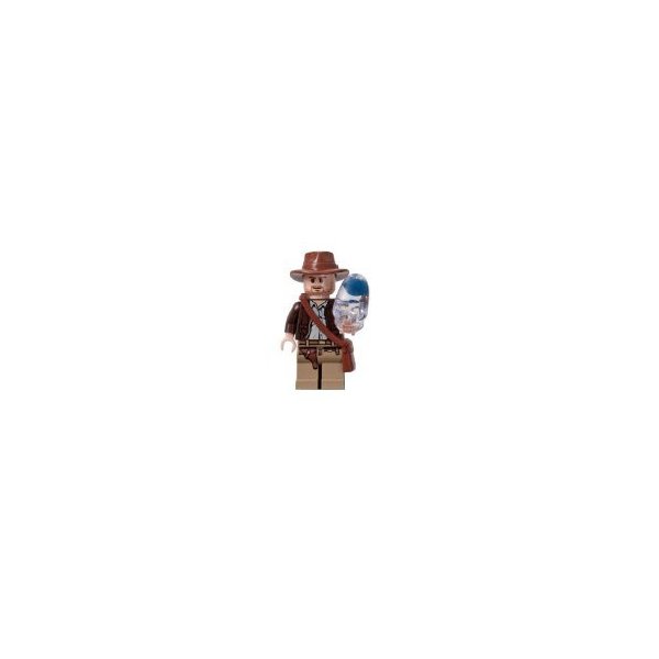 Indiana Jones (Crystal Skull) - Lego Indiana Jones Minifigure