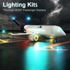 DALDED LED Lighting Kit for Lego City Passenger Airplane 60367 Building Toy Set, LED Light Compatible with Lego 60367 Building Block Models (Not Include Set)