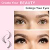 280 Pcs Individual Lashes 10D-D-0.10-9-16mix Cluster Lashes 10D 20D C D Curl Wispy Lashes Bottom Lashes DIY Lashes At Home（10D-D-0.10-9-16mix）