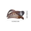 Brinie French Concord Hair Clip Acrylic Hair Claw Clips Thick Hair Flat Hair Clips Grip Hair Banana Barrettes for Styling Hair Accessories for Women and Girls (Pack of 2)