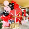 40 Inch 1 Red Number Balloons Mylar Foil Helium Digital Balloons Baby Shower 1st Birthday Party Decor Supplies…