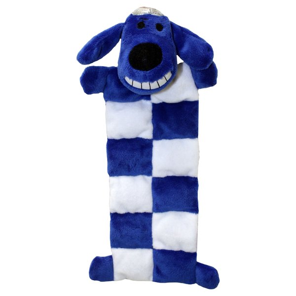 Multipet Loofa Hanukkah Squeaker Mat Dog Toy, 12-Inch