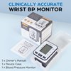 LotFancy Wrist Blood Pressure Monitor for Home Use, Blood Pressure Machine Adjustable Wrist Cuff (5.3”-8.5”) Digital BP Machine with Large LCD Display, 120 Memory with Carrying Case