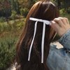 LFOUVRE Bow Hair Clips for Women, 6pcs Hair Bow Clip for Girl, Bowknot Hair Ribbon for Women, Hair Clip with Long Tail,Tassel Hair Bows for Women,Bow Clip Barrette Hairpin, Hair Accessories for Women