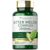 Carlyle Bitter Melon Capsules 2500 mg | 200 Count | Non-GMO & Gluten Free Extract | Complex Supplement