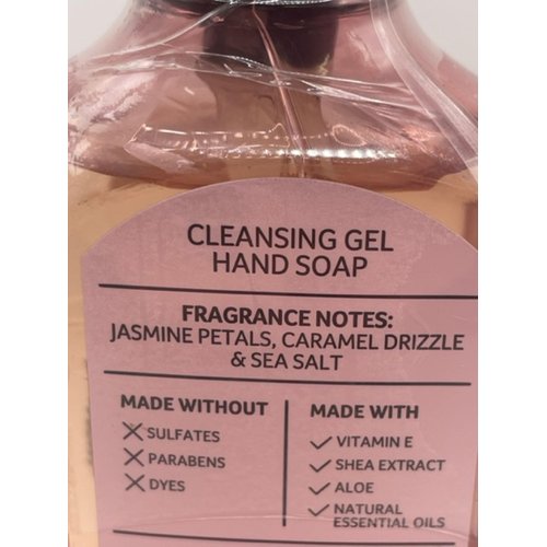 Sugared Jasmine Gentle Hand Soap 8 Ounce Full Size