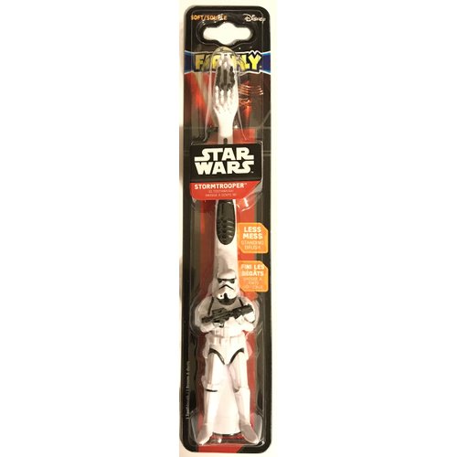 Firefly Manual Toothbrush - Star Wars Stormtrooper 3D Toothbrush - Soft Bristles - 1 Count Toothbrush Per Package - Pack of 3 Packages