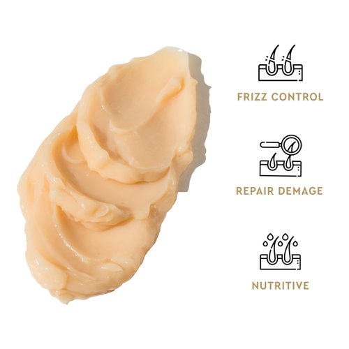 LA PUISSANCE Premium Argan Oil Hair Mask - Deep Hydration, Nourishing Treatment for Dry, Color-Treated Hair - Anti Frizz, Moisturizing - Ideal for All Hair Types - 8 fl oz